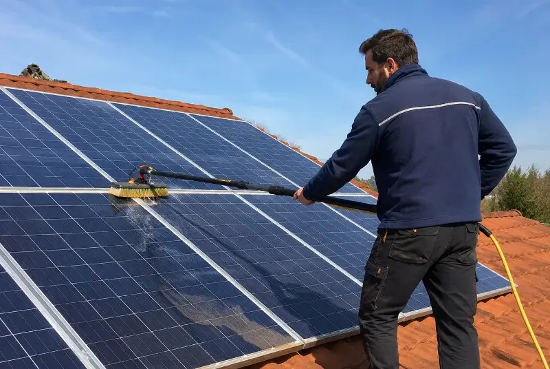 Nettoyage et entretien de panneaux solaires à Cambounès